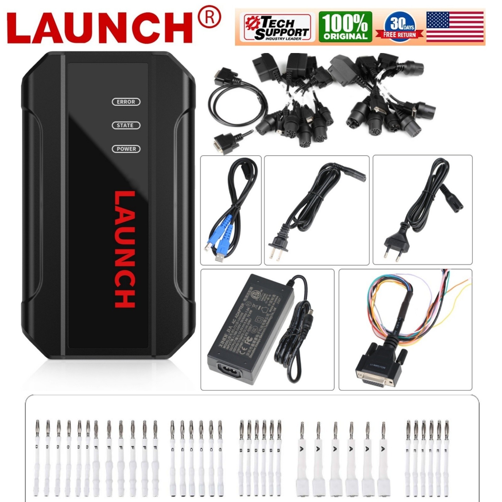 Launch X-431 EC-U TCU Prog-rammer Standalone Cloning With Gearbox Clone Adaplers