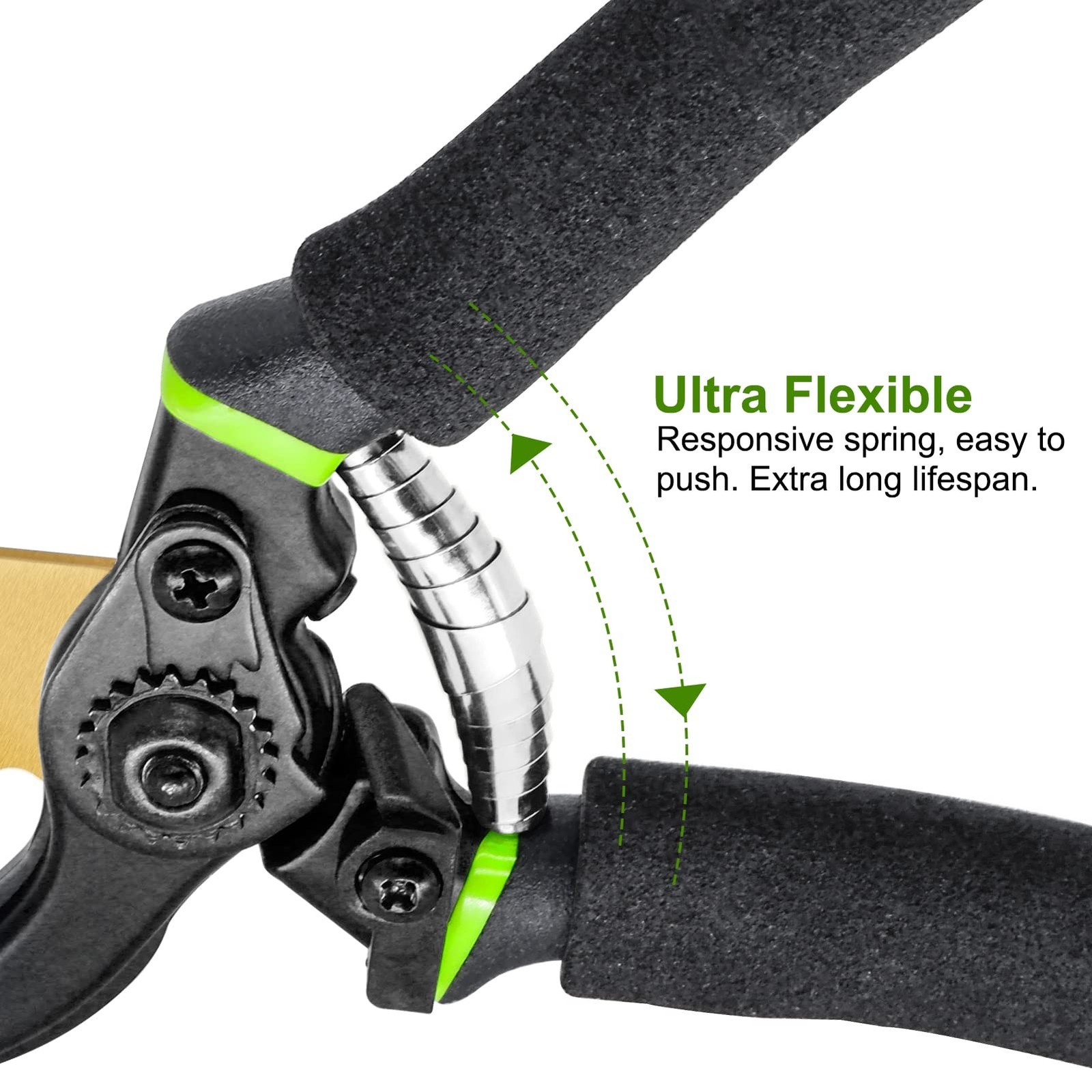Premium Bypass Pruning Shears, Heavy Duty Ultra Sharp Hand Pruners, Professio...
