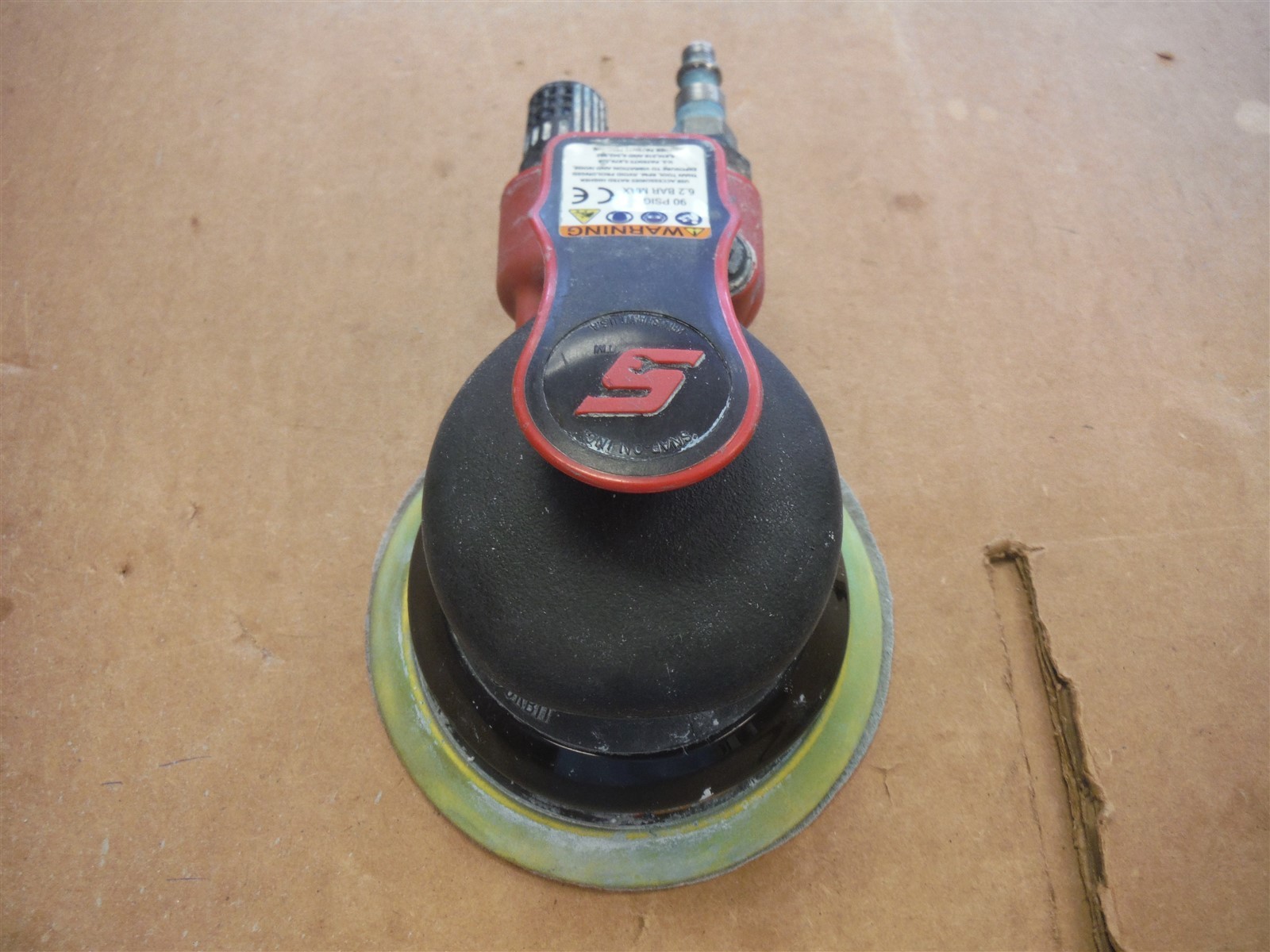 Snap On Air Operated Palm Sander 3/16" Standard Orbit Works Great *RK3