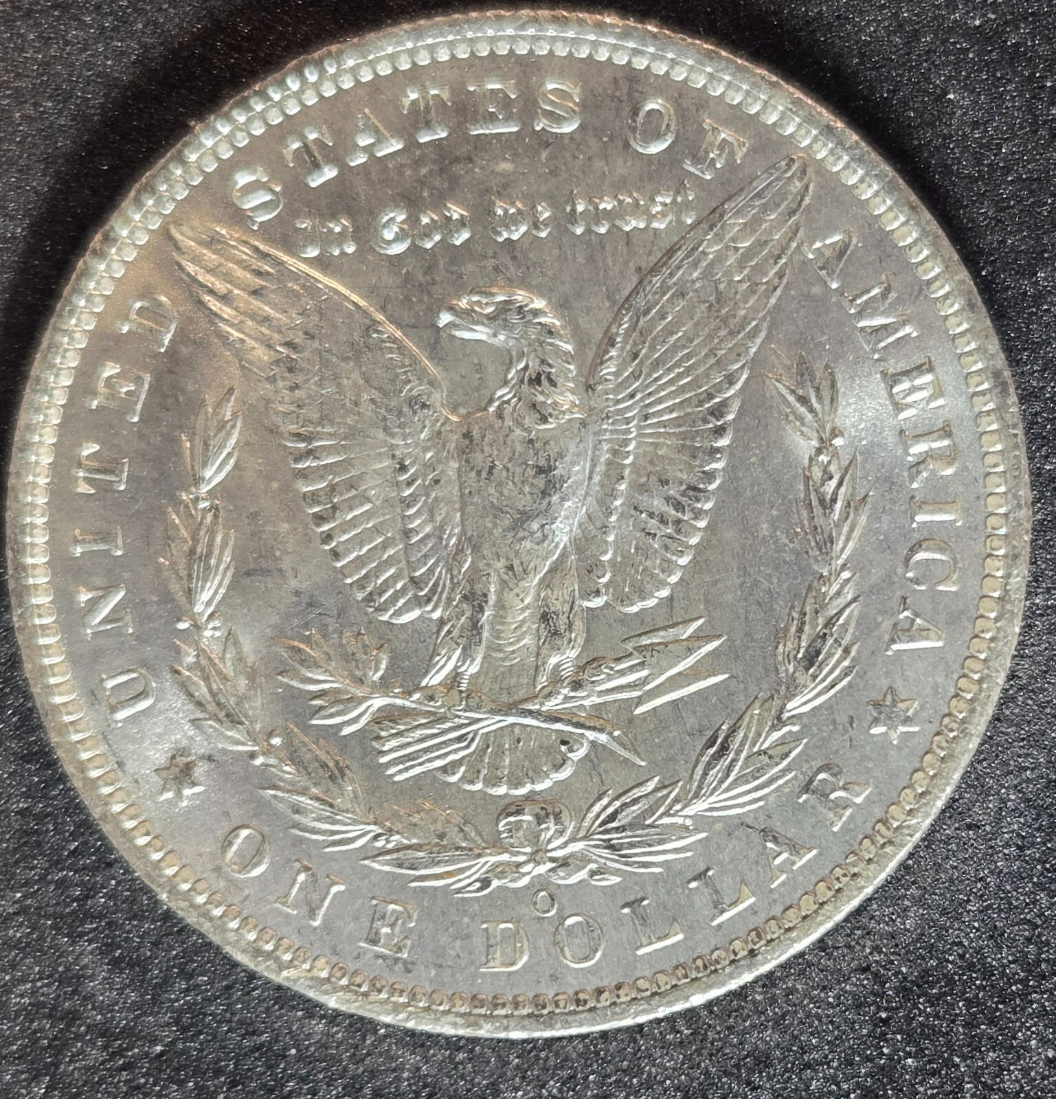 1885-O $1 Morgan Silver Dollar, BU, Round O, Luster, brilliant uncirculated