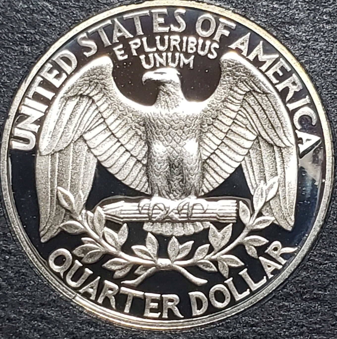 1992-S Gem Proof Silver Washington Quarter - Recent Set Break