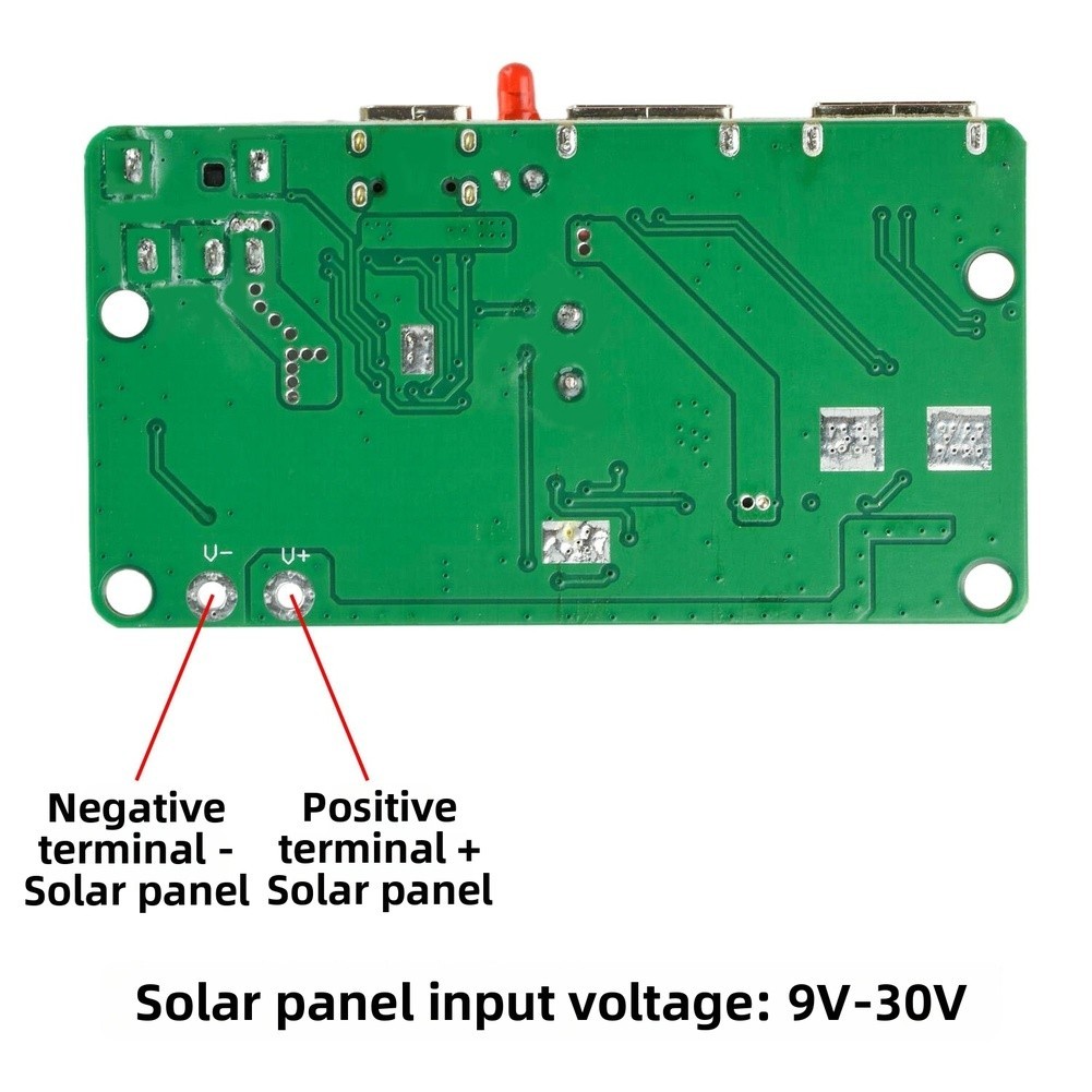 100W Solar Controller for 9V to 30V Input Voltage Range Solar Applications