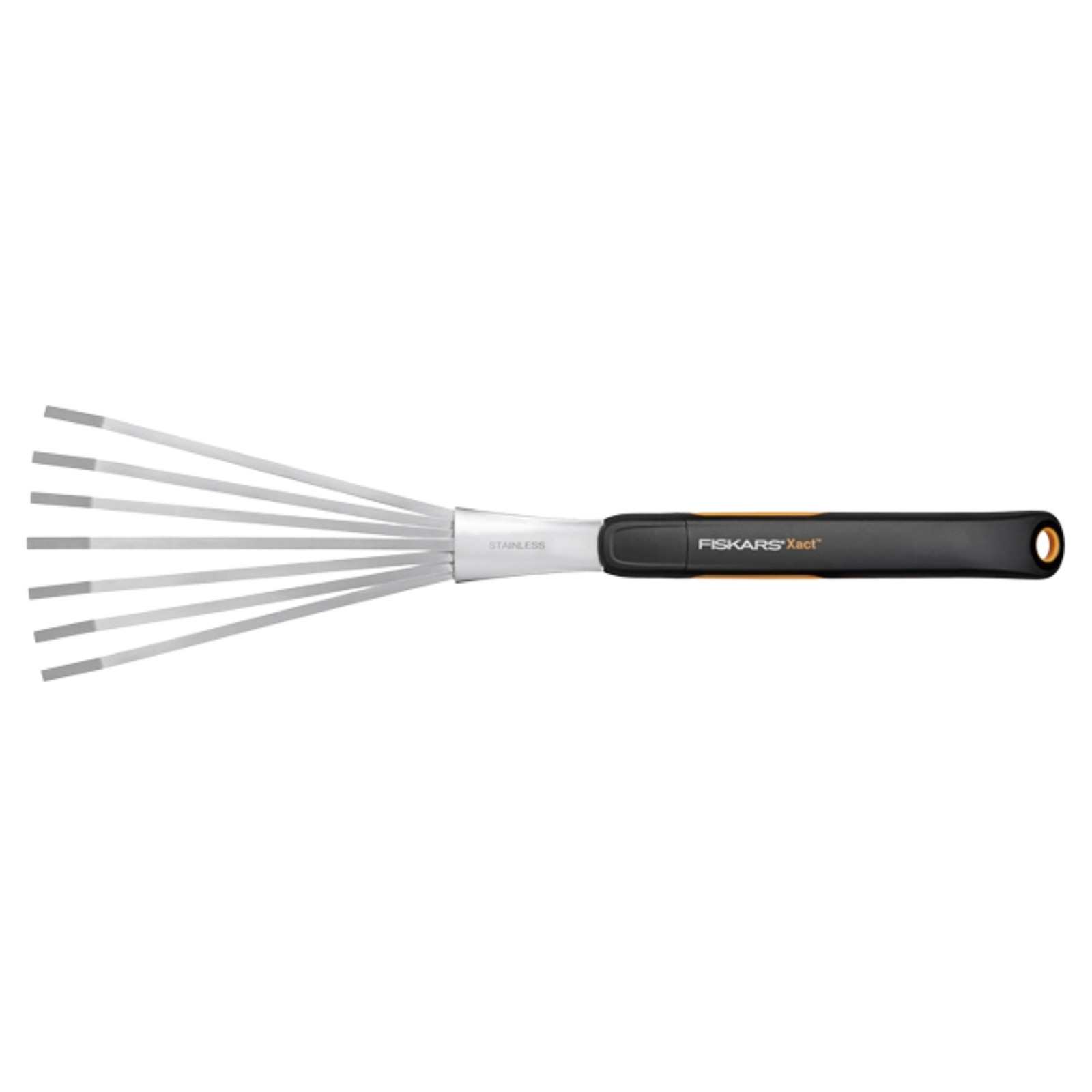 Fiskars Xact Hand Rake [SoftGrip]: 17.24 in