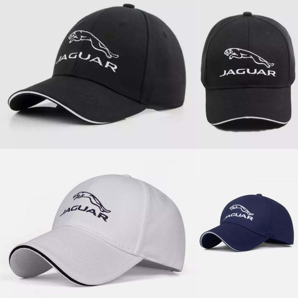 JAGUAR cap Embroidered logo hat tradition Golf hat Adjustable 3 - Colours