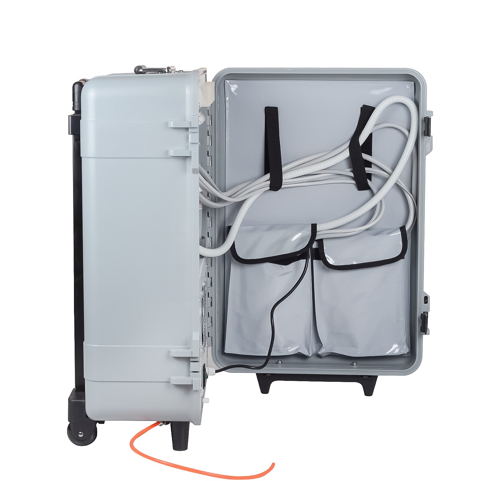 Dynamic DU852 Portable Dental Unit with Air Compressor and Ultrasonic Scaler 4H
