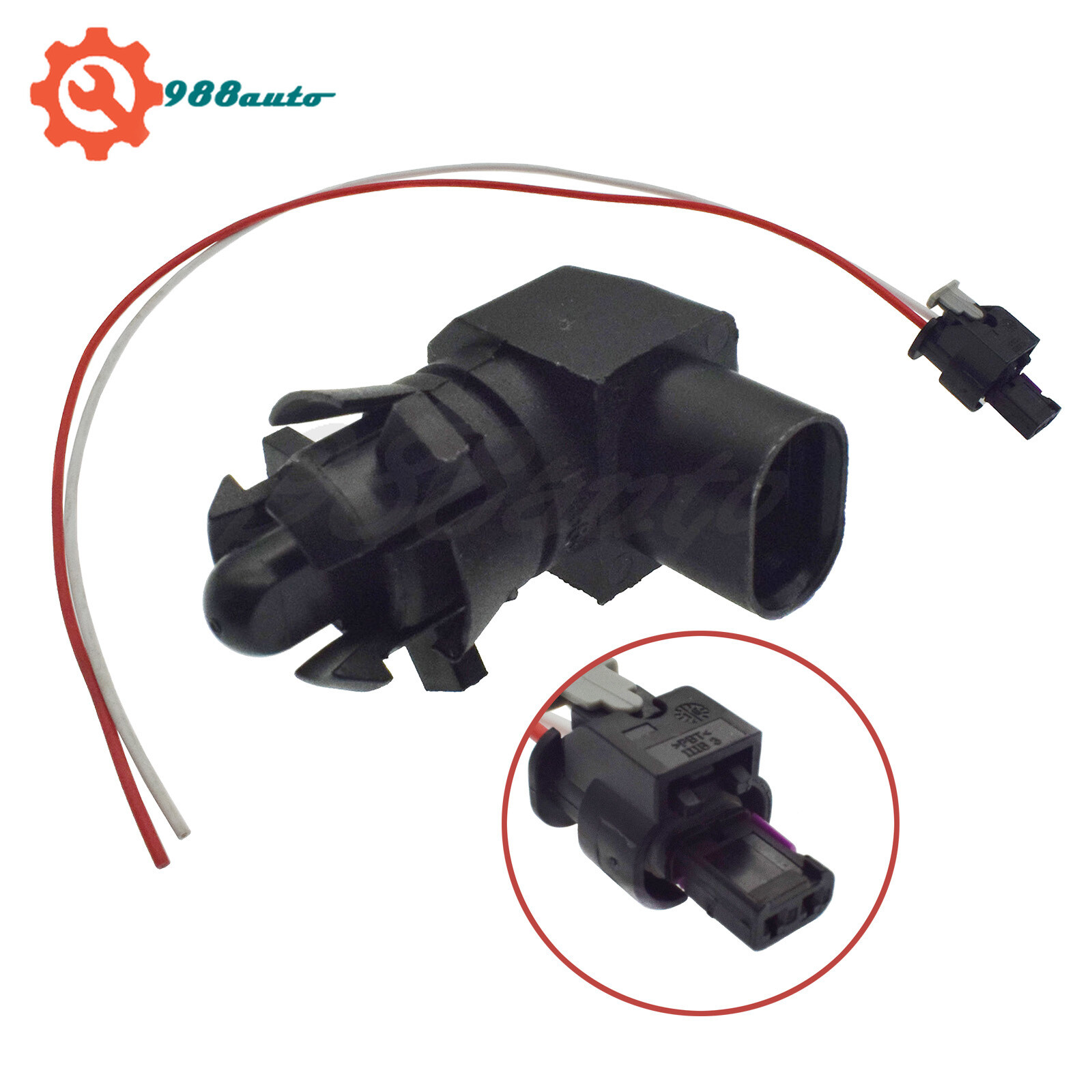 13583411 Ambient Air Temperature Sensor & Pigtail For Chevy Buick Cadillac GMC