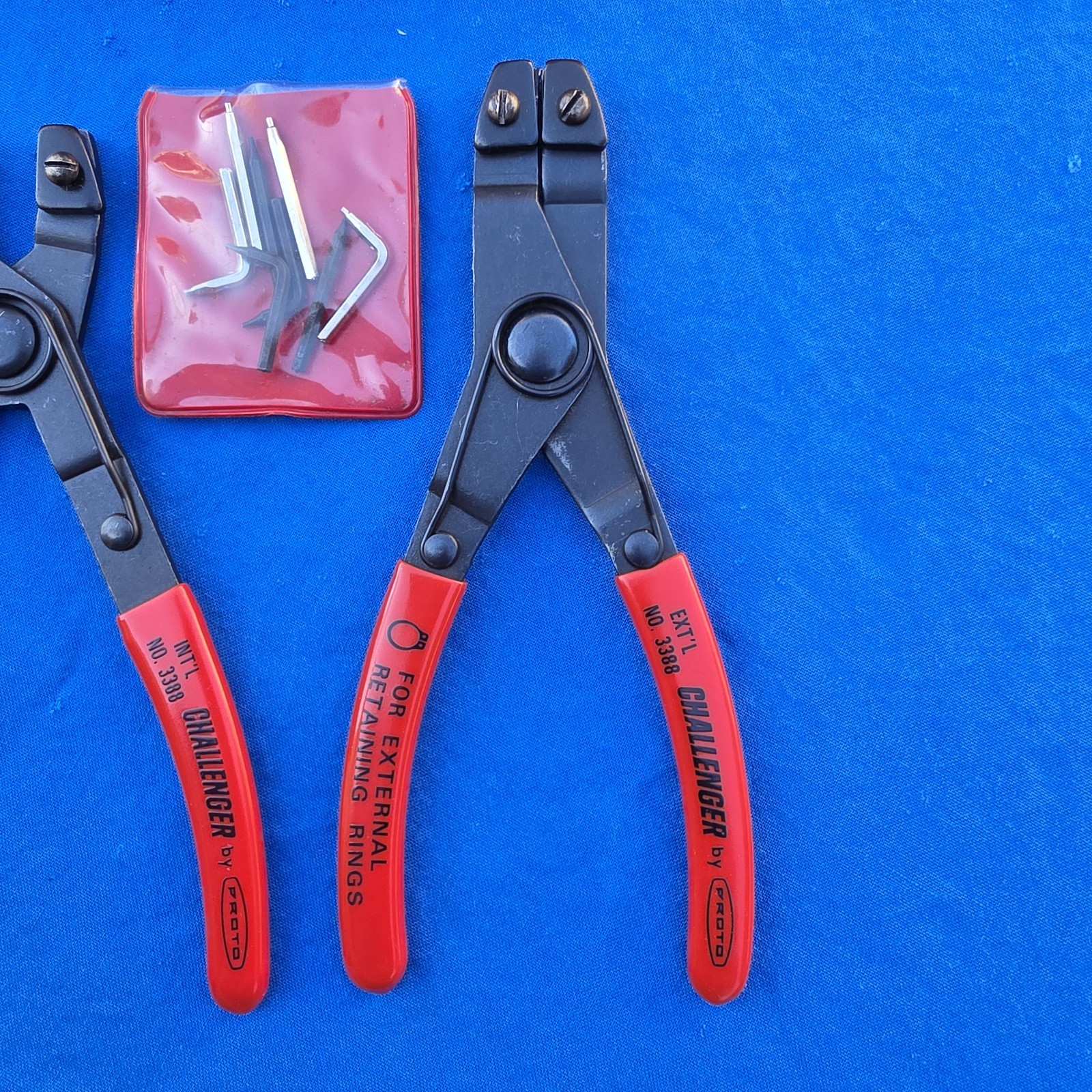 Challenger/Proto Retaining Ring Pliers Set No. 3388