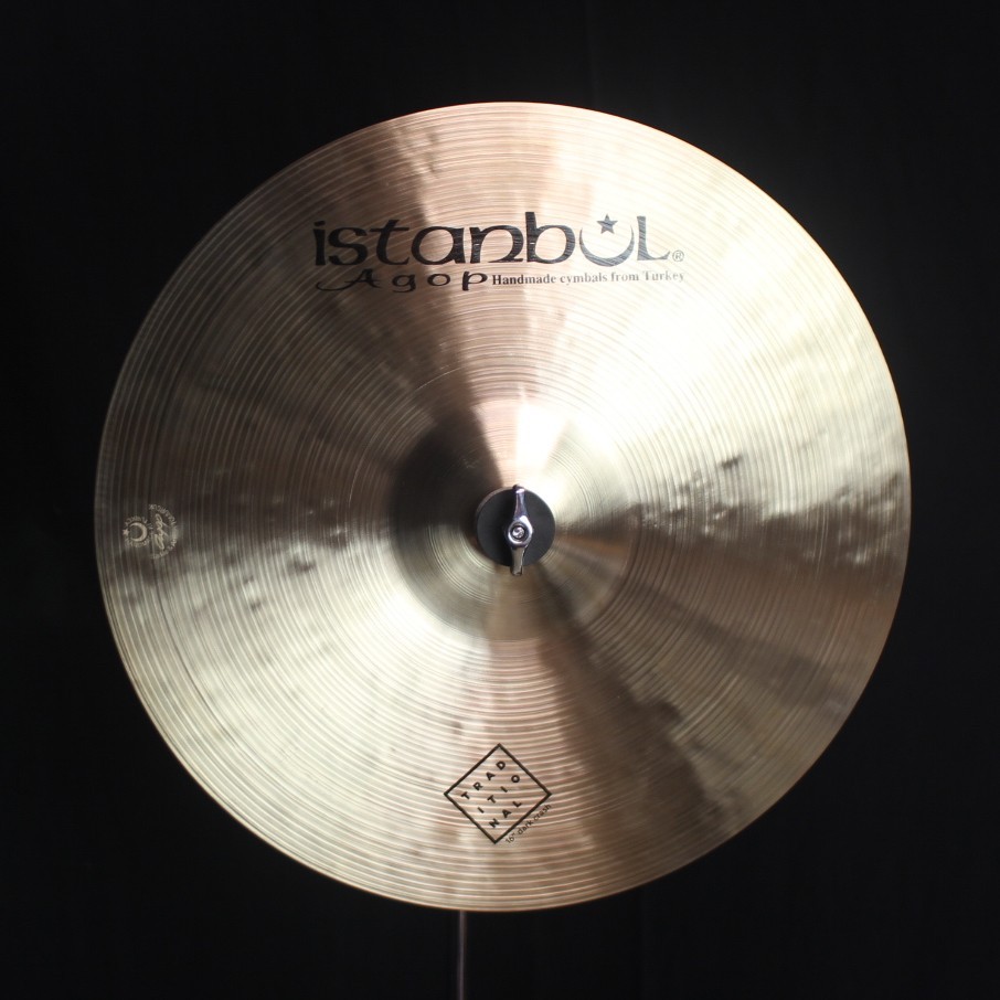 Istanbul Agop 16" Traditional Dark Crash - 926g (video demo)