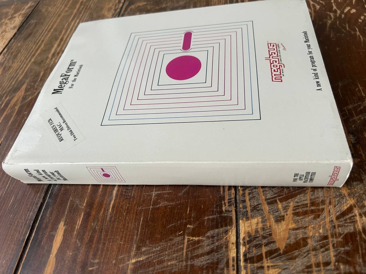MegaForm for Macintosh Vintage Software Complete Box Manuals Disks