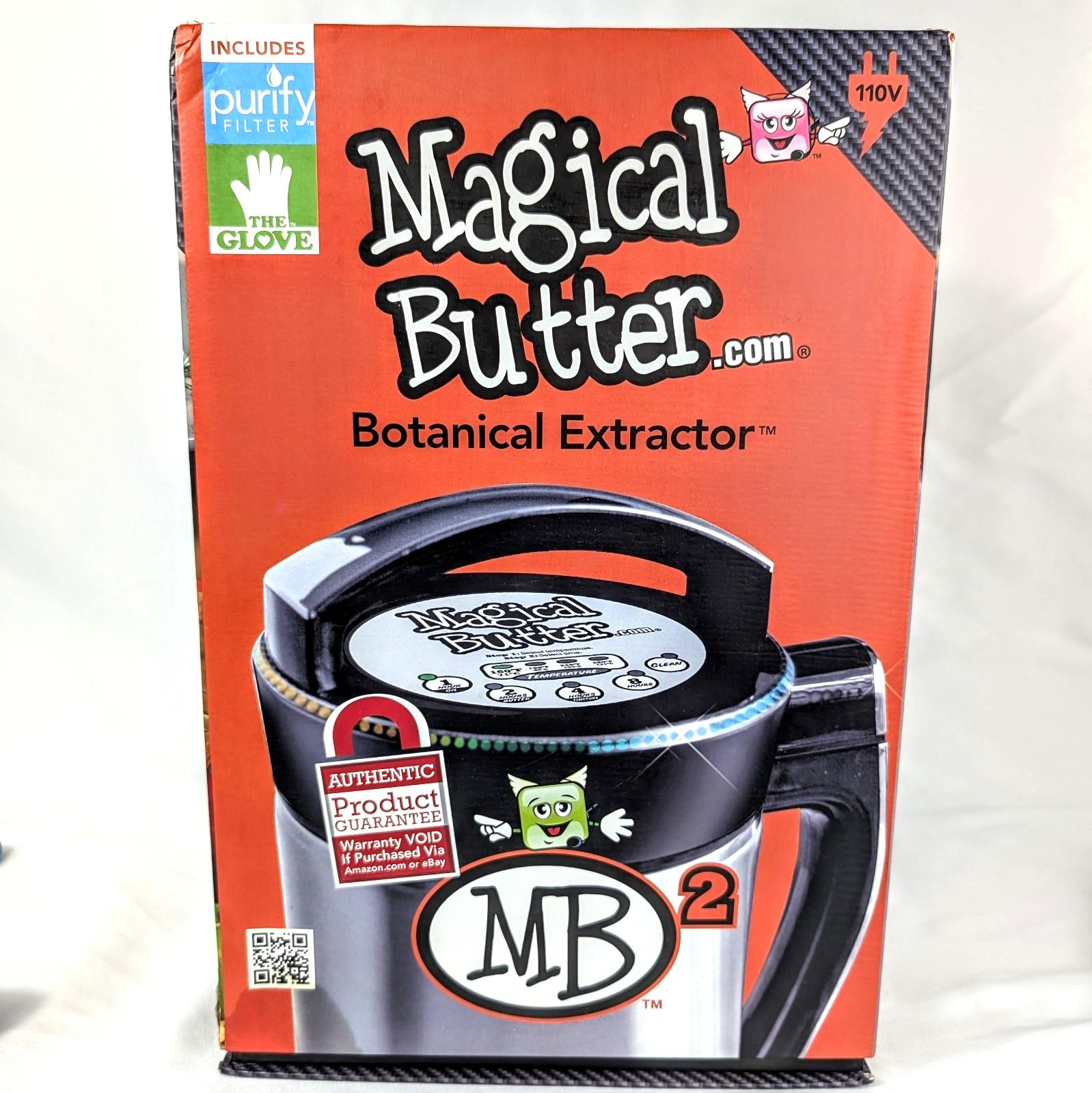 Magical Butter MB2 Botanical Extractor Machine Infuser w/ Box & Filter Bag EUC