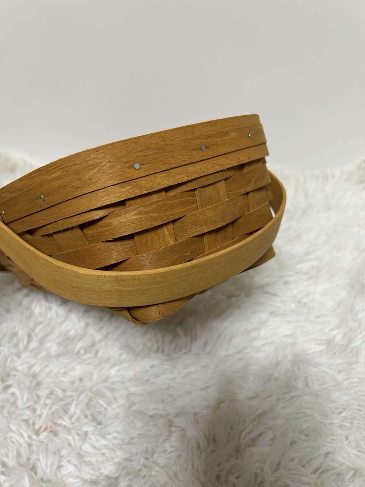 Henn Small Gathering Basket w/Swing Handles