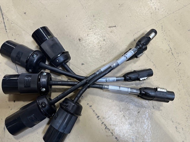 True1 Male t0 L5-20 Female Adapter 1ft