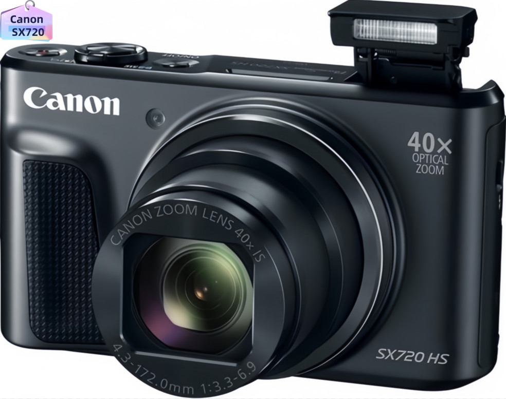 Canon SX720 HS Compact Digital Camera with 20.3MP 40x Optical Zoom WiFi -95% New
