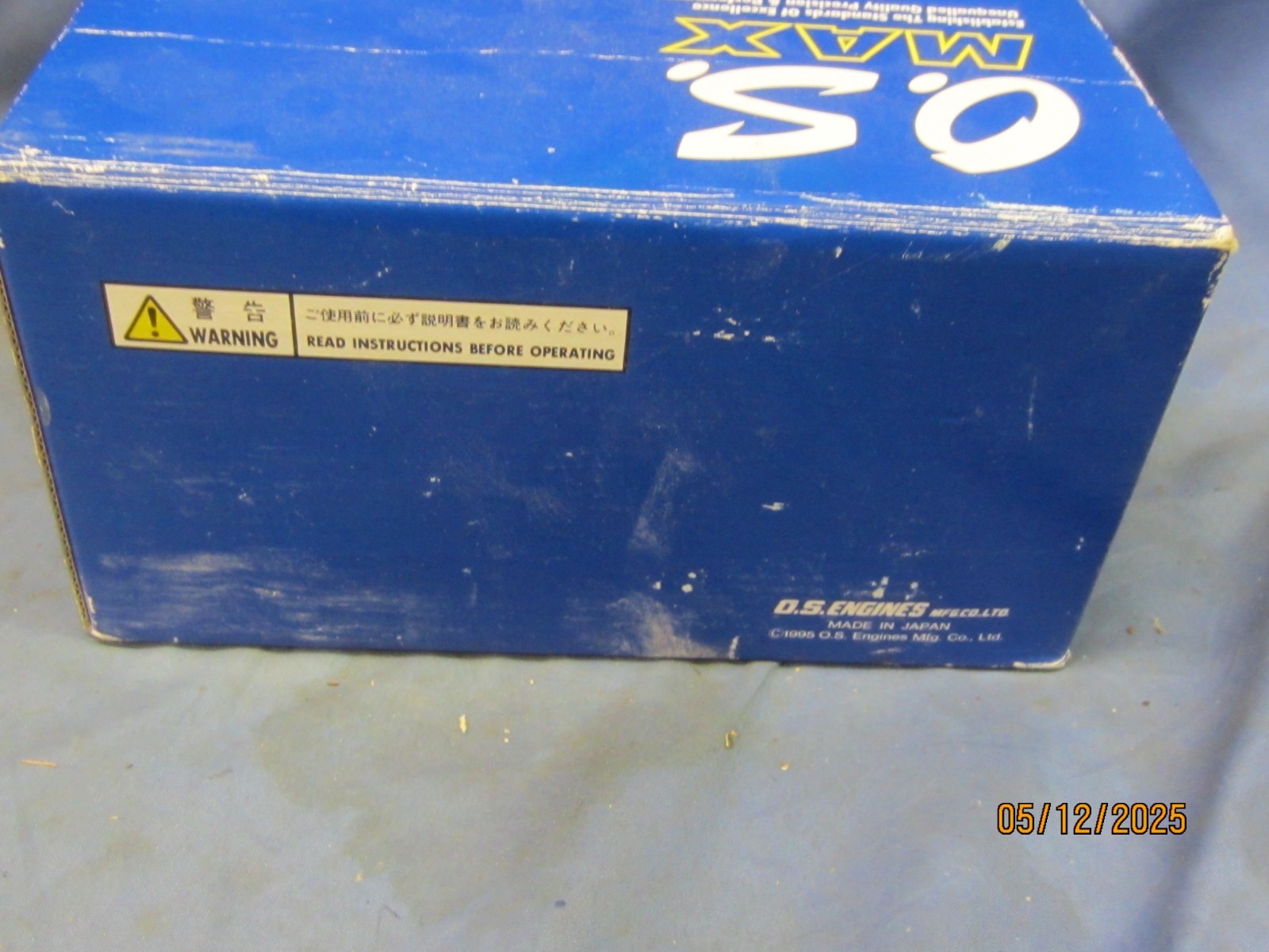 OS Max 91 VR0DF 17501 RC Engine *BOX ONLY* - Vintage