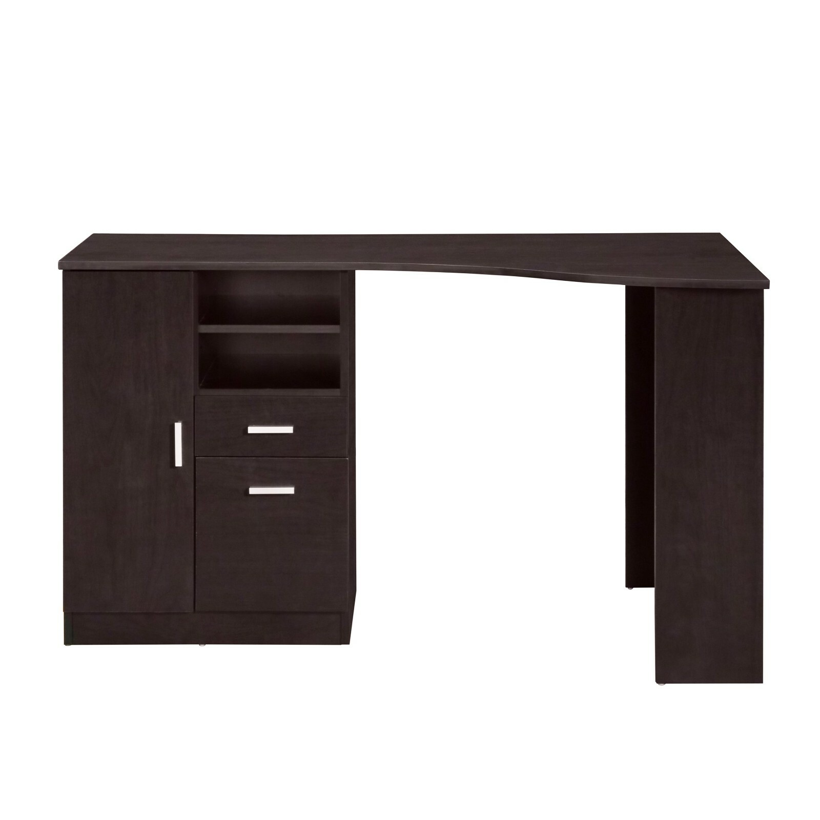 Techni Mobili Classic Office Desk Computer Workstation with Multiple Storages