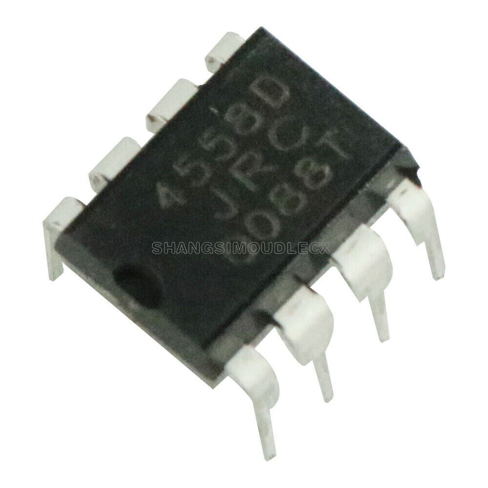 10PCS JRC4558D JRC 4558D DIP8 OPAMP OP AMPS CHIP IC NEW