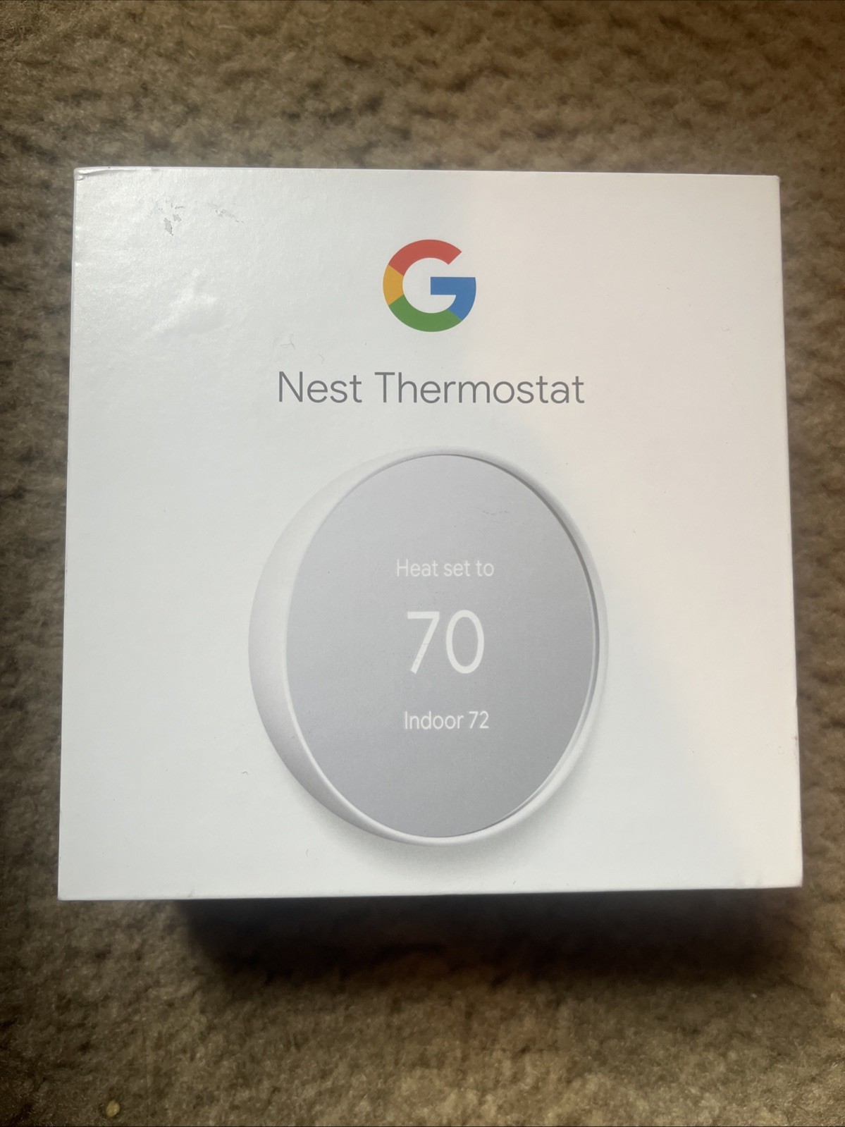 New-Google-Nest Thermostat-Snow-G4CVZ