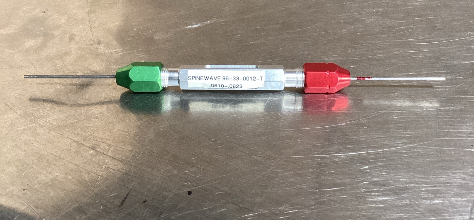 Spinewave Gage     Go No Go Pin Gauge       .0618 - .0623