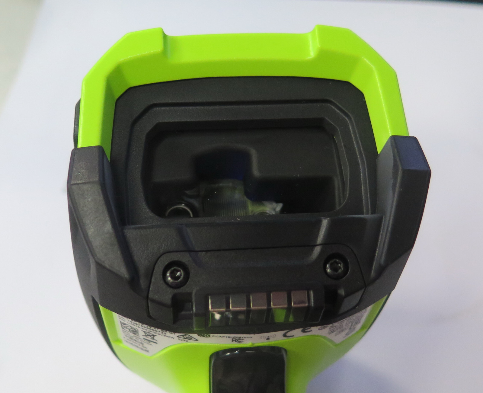 Zebra Motorola Symbol Barcode Scanner Li3678 ER w/ Battery Extended Range