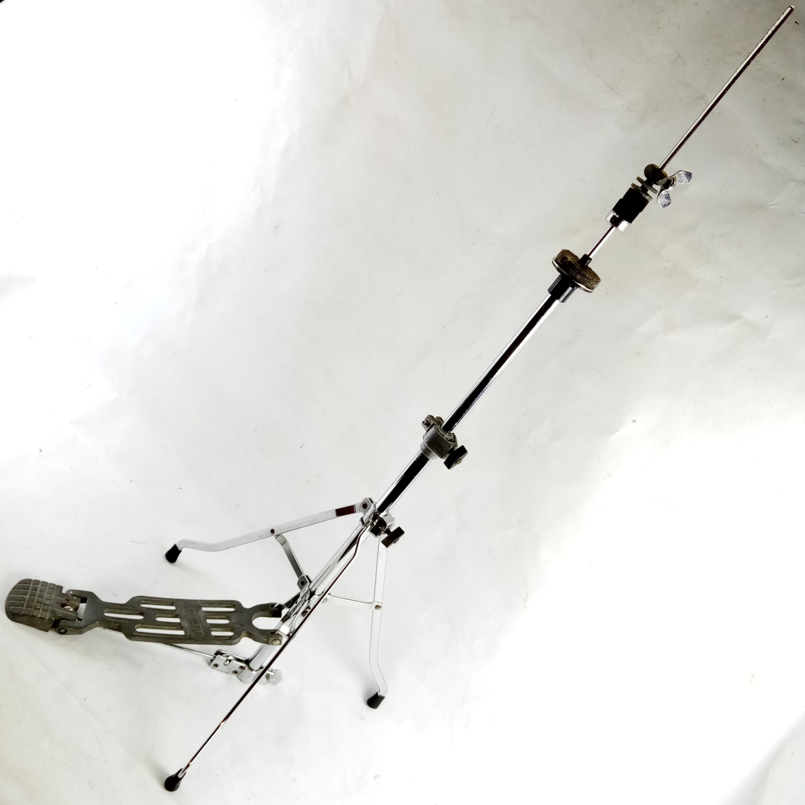Rogers Swan-Leg Hi-Hat Stand Swiv-O-Matic Memriloc Vintage 70s Cymbals Fullerton