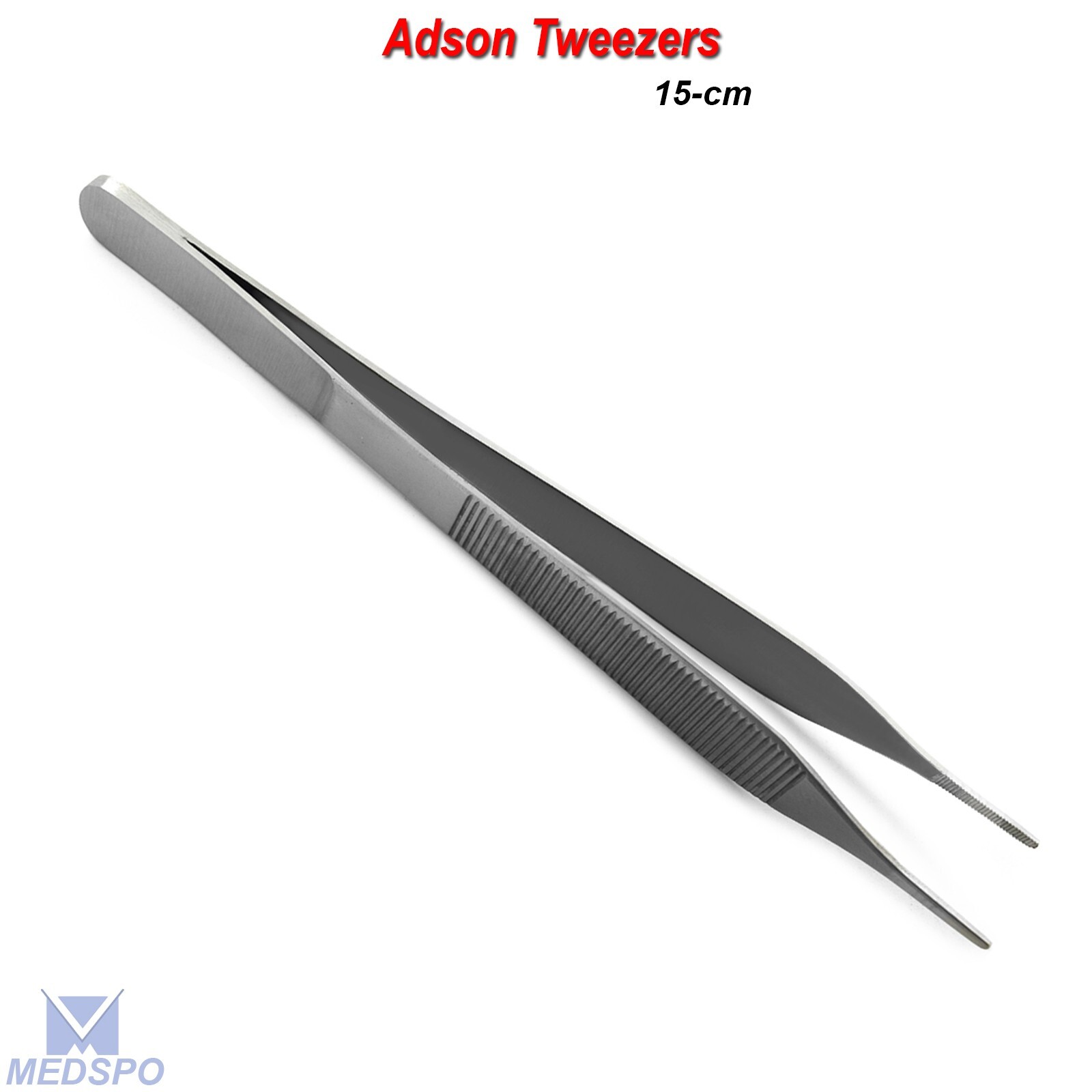 Dental Tissue Thumb Forceps Cotton & Dressing Tweezers Veterinary Instruments CE