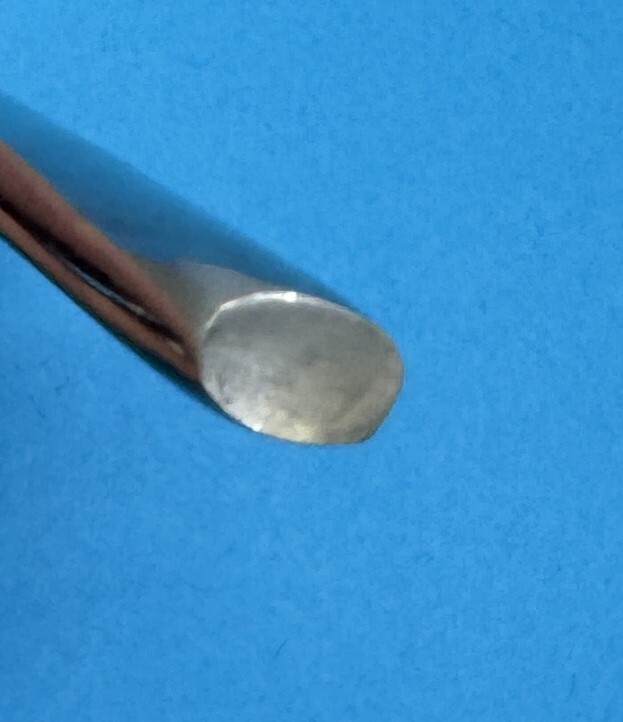 CAMBRIDGE APPLAUD GLOSSY STAINLESS FLATWARE PLAIN OVAL HANDLE FLAT TIP - CHOICE