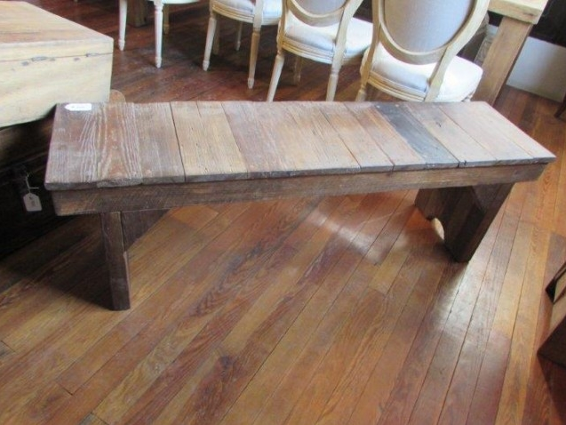 Antique Wooden Bench A3105