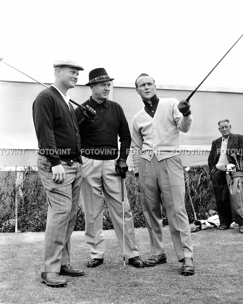 JACK NICKLAUS, ARNOLD PALMER, SAM SNEAD Photo BRITISH OPEN 8x10 11x14 16x20 MP1
