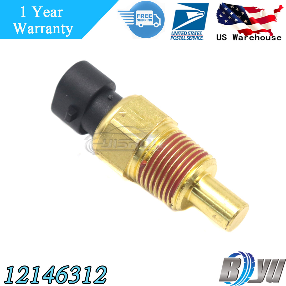 For Astro Blazer Camaro Jimmy Rodeo S10 Pickup Sonoma Coolant Temperature Sensor