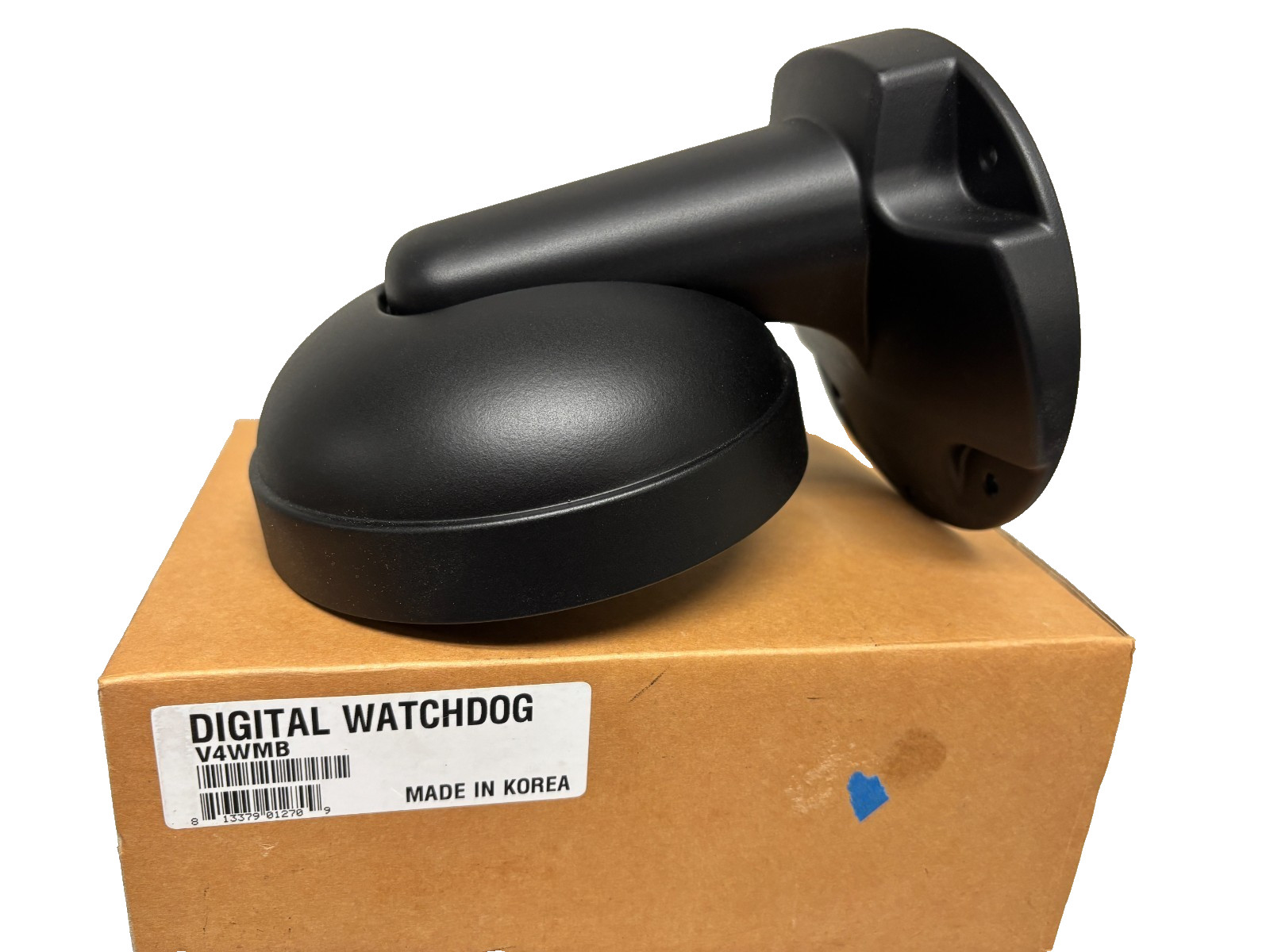 Digital Watchdog V4WMB, Wall Mount Bracket for Outdoor Dome Cameras Black - New
