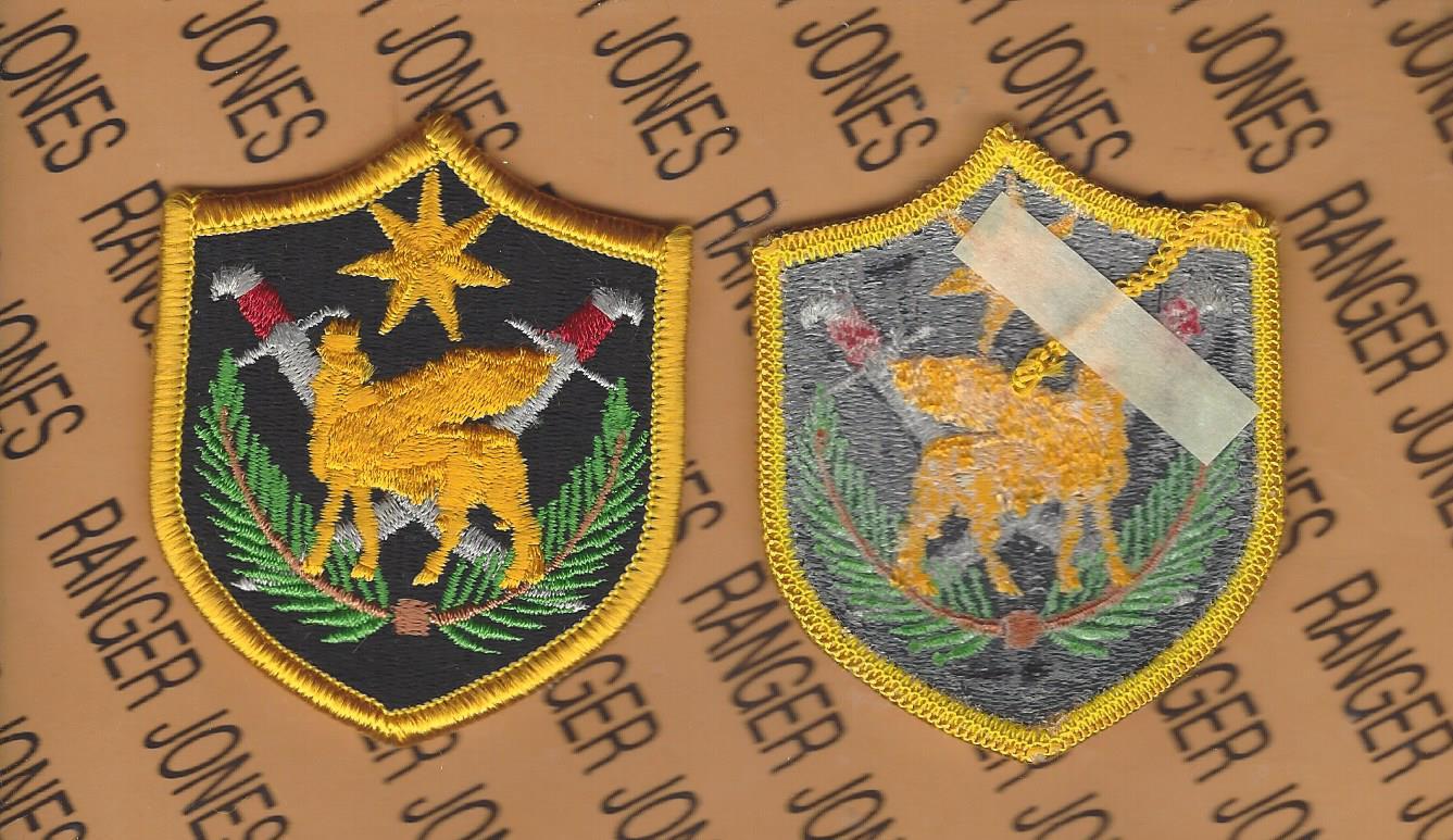 U.S. Army Element MULTI-NATIONAL CORPS FORCE IRAQ OIF ~3" uniform patch m/e