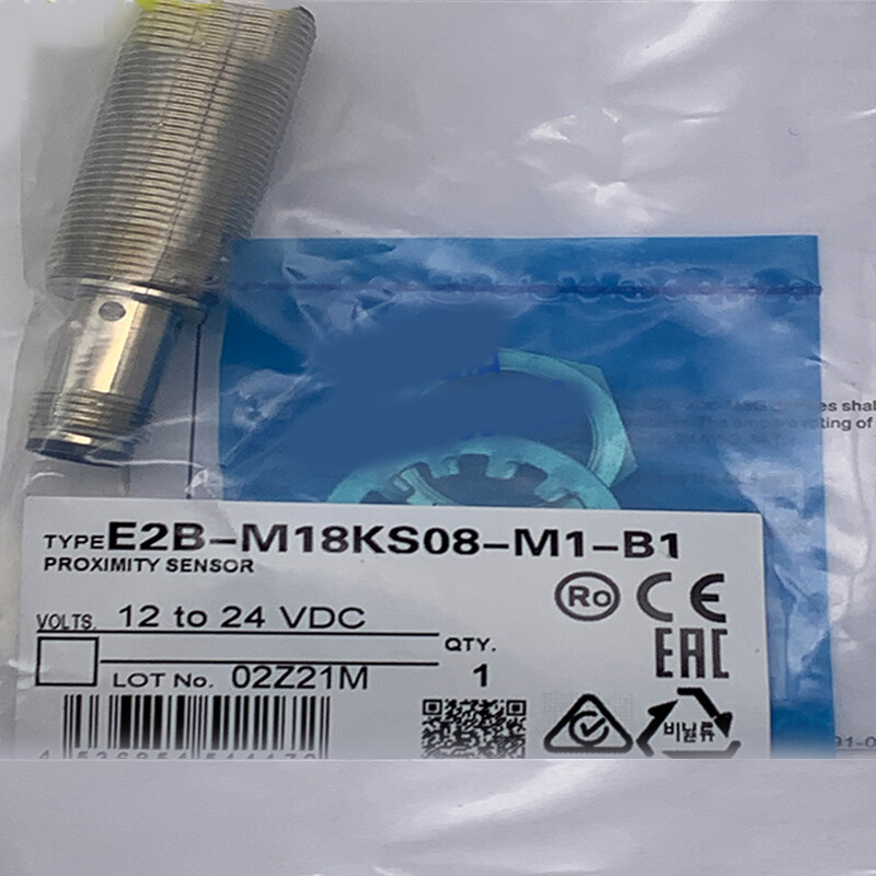 1PC New Omron E2B-M18KS08-M1-B1 Proximity Sensor E2BM18KS08M1B1 Free Shipping