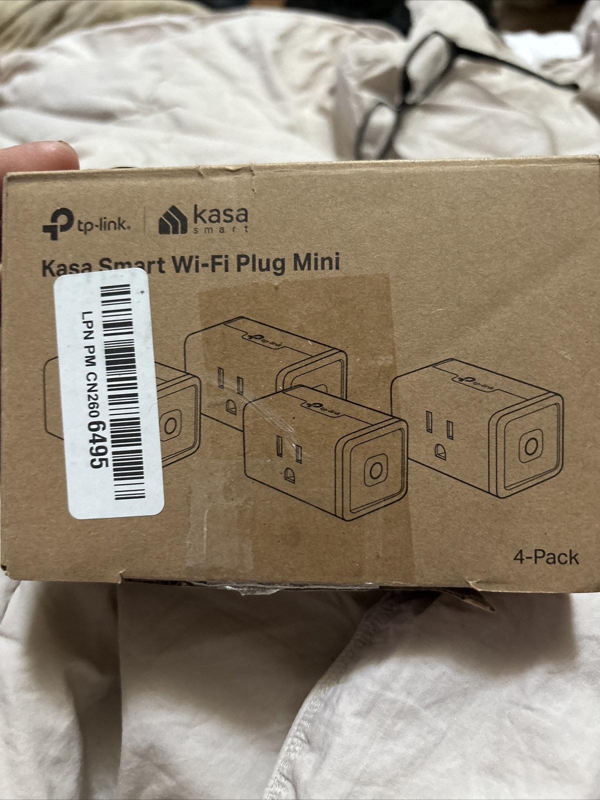 tp-link Kasa HS103P4 Smart WiFi Plug Mini 4 Pack