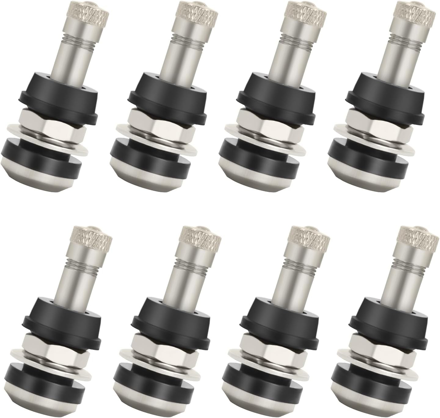 Ketofa TR-416 Metal Tire Valve Stems, Outer Mount Fits 0.453" & 0.625" Rim...