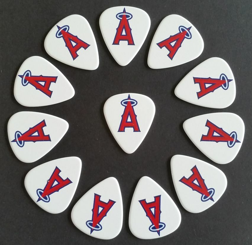 Los Angeles Angels Logo Guitar Picks (12 picks) - (Buy 2, save 50% on 2nd)