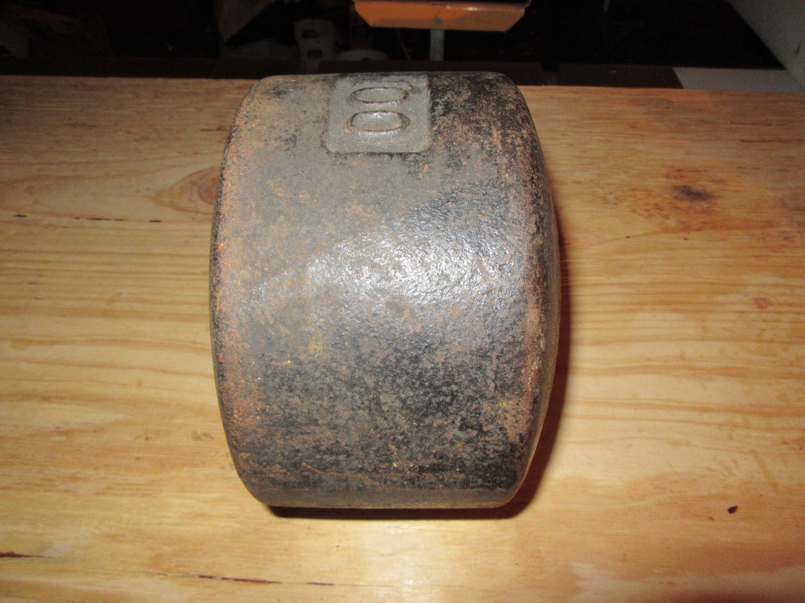 YORK Roundhead Half 100 Pound Blob Grip Number Side 2nd Generation