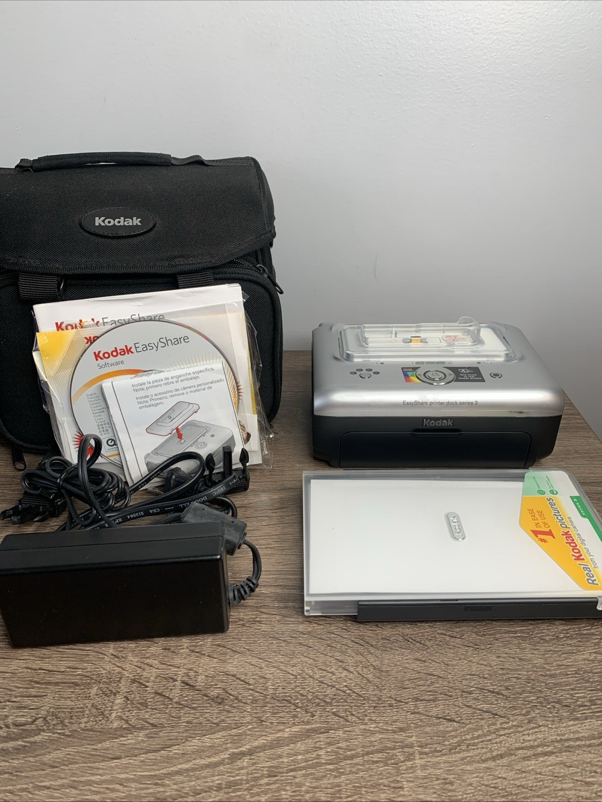 KODAK EasyShare Printer Dock Series 3 With Accessories, Paperwork, Carrying Case