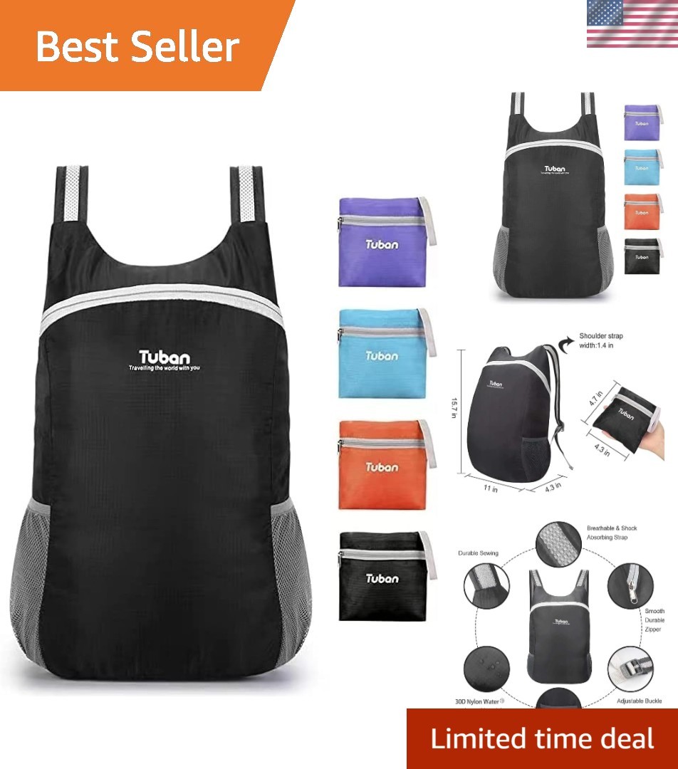 Stylish Collapsible Daypack: Lightweight, Water-Resistant, and Fashion-Forward