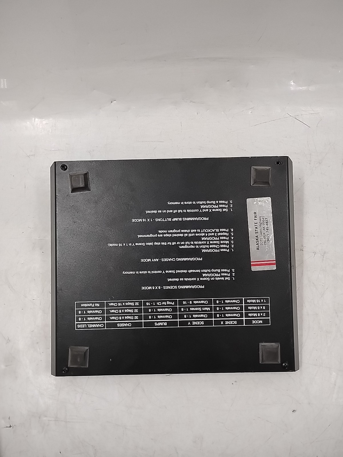 NSI MC 7008 8-16 Channel Digital Memory Lighting Controller [AS-IS] EB-20086