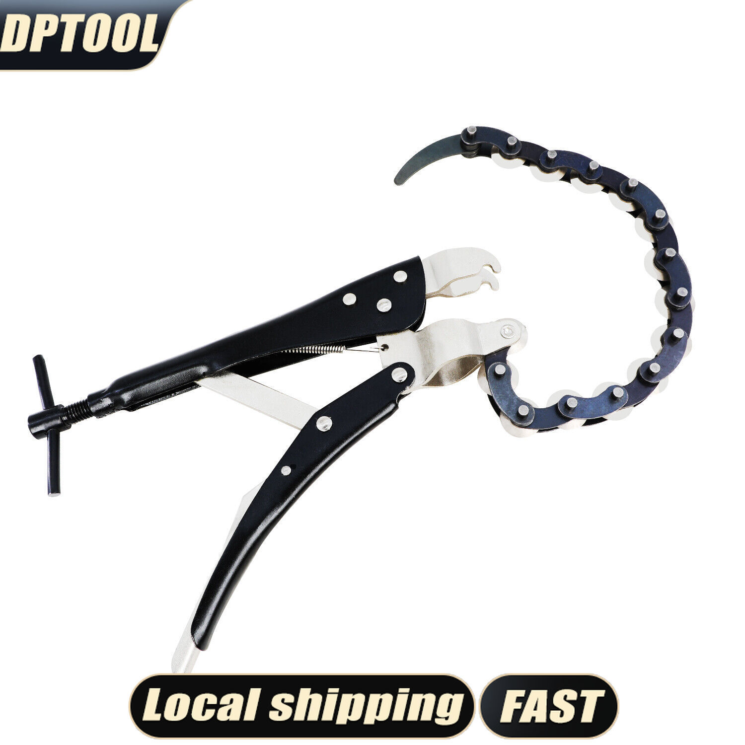 Car Exhaust Pipe Cutter Multi Wheel Chain Lock-grip Pliers 3.14 In Cut Capacity