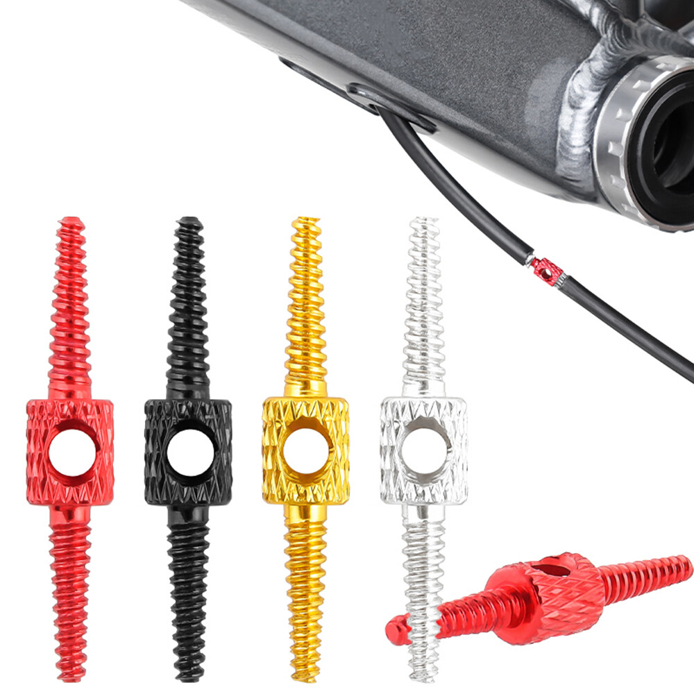 5 MTB Road Bicycle Brake/Shift Cable Hose Fuel Line Threading Fittings Connector