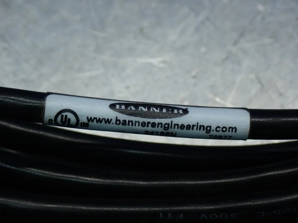 BANNER SINGLE ENDED CORDSET 70977