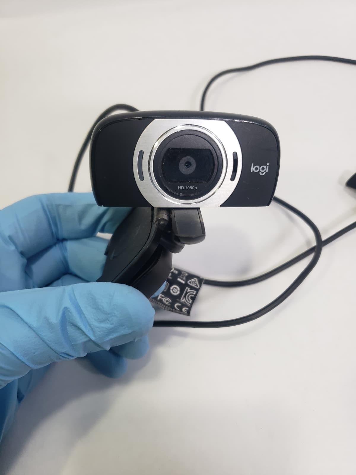 Genuine Logitech 1080P HD Folding USB Webcam V-U0027