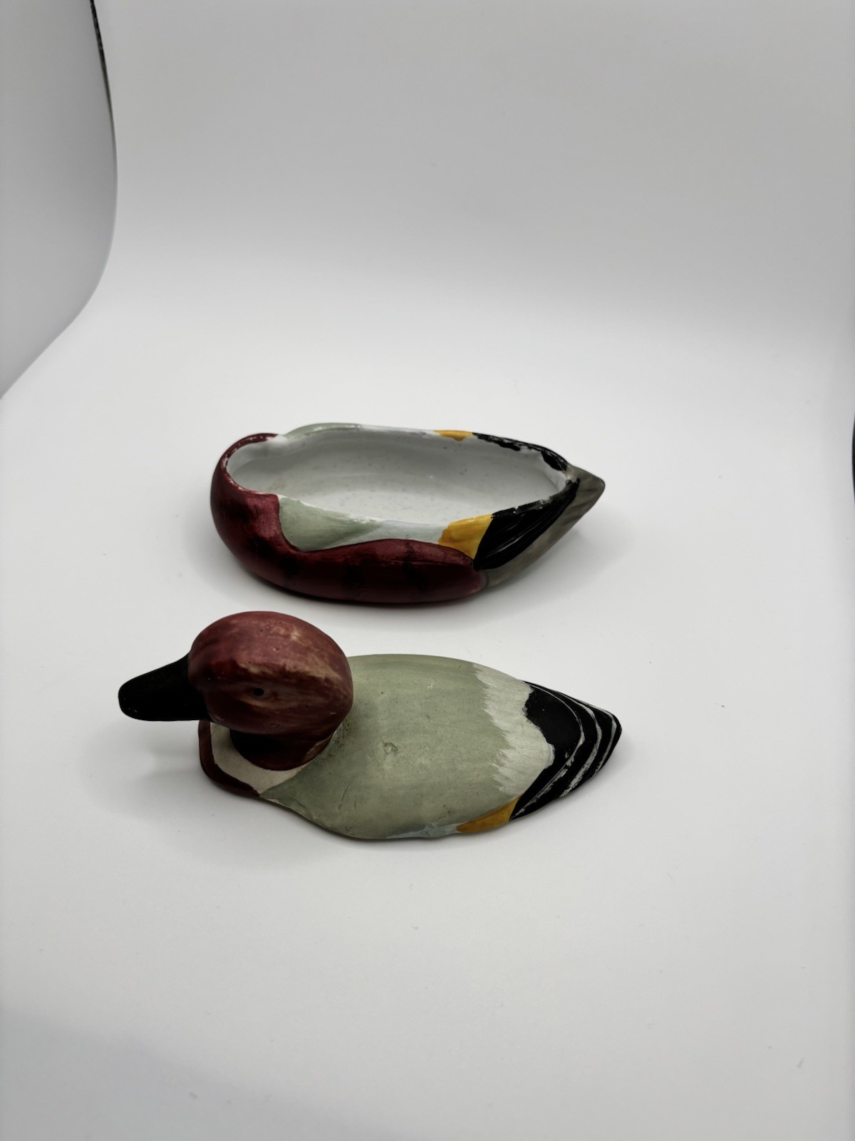 Handpainted Duck Trinket