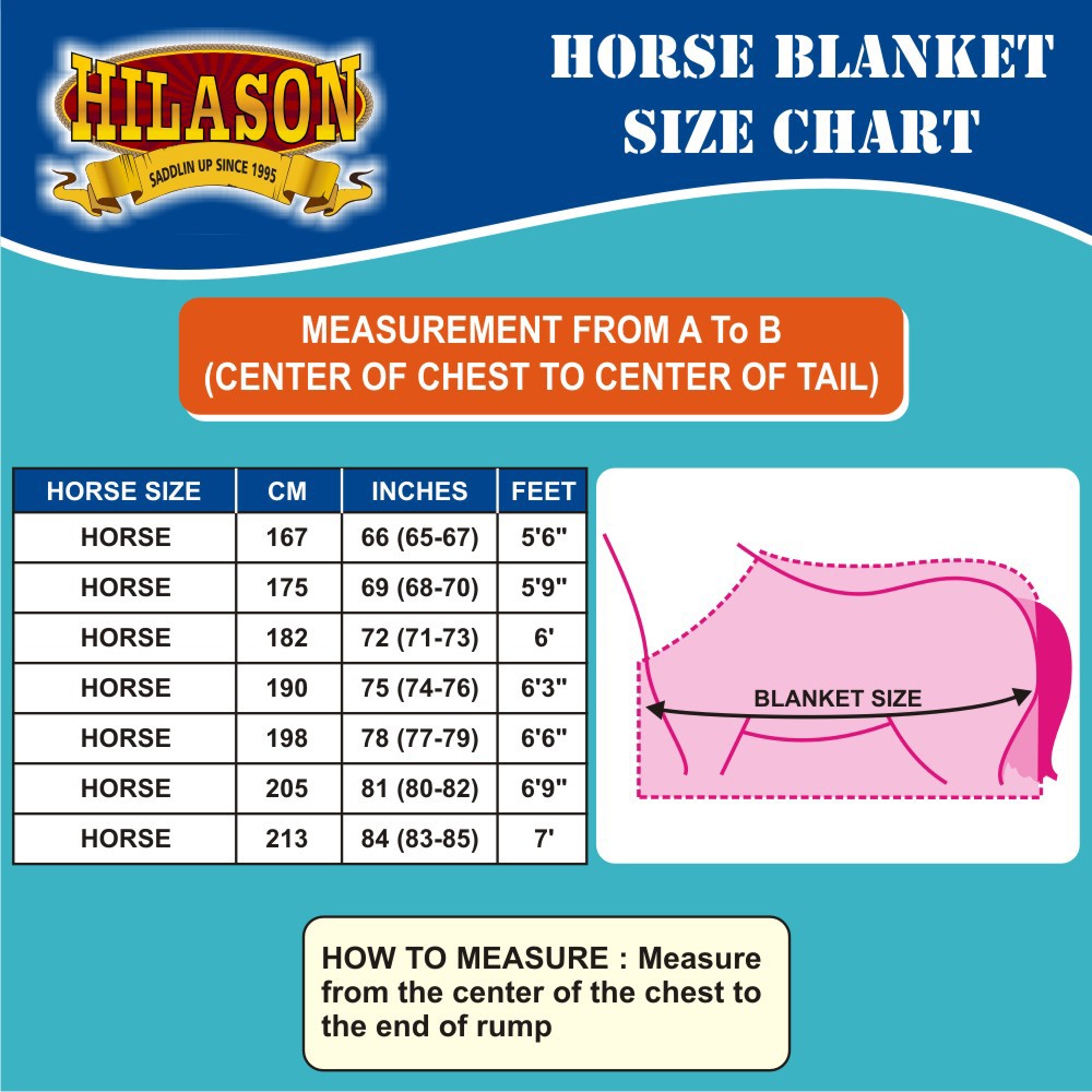 HILASON 1200D Turnout Light Winter Waterproof Rain Sheet Horse Black | Sheets