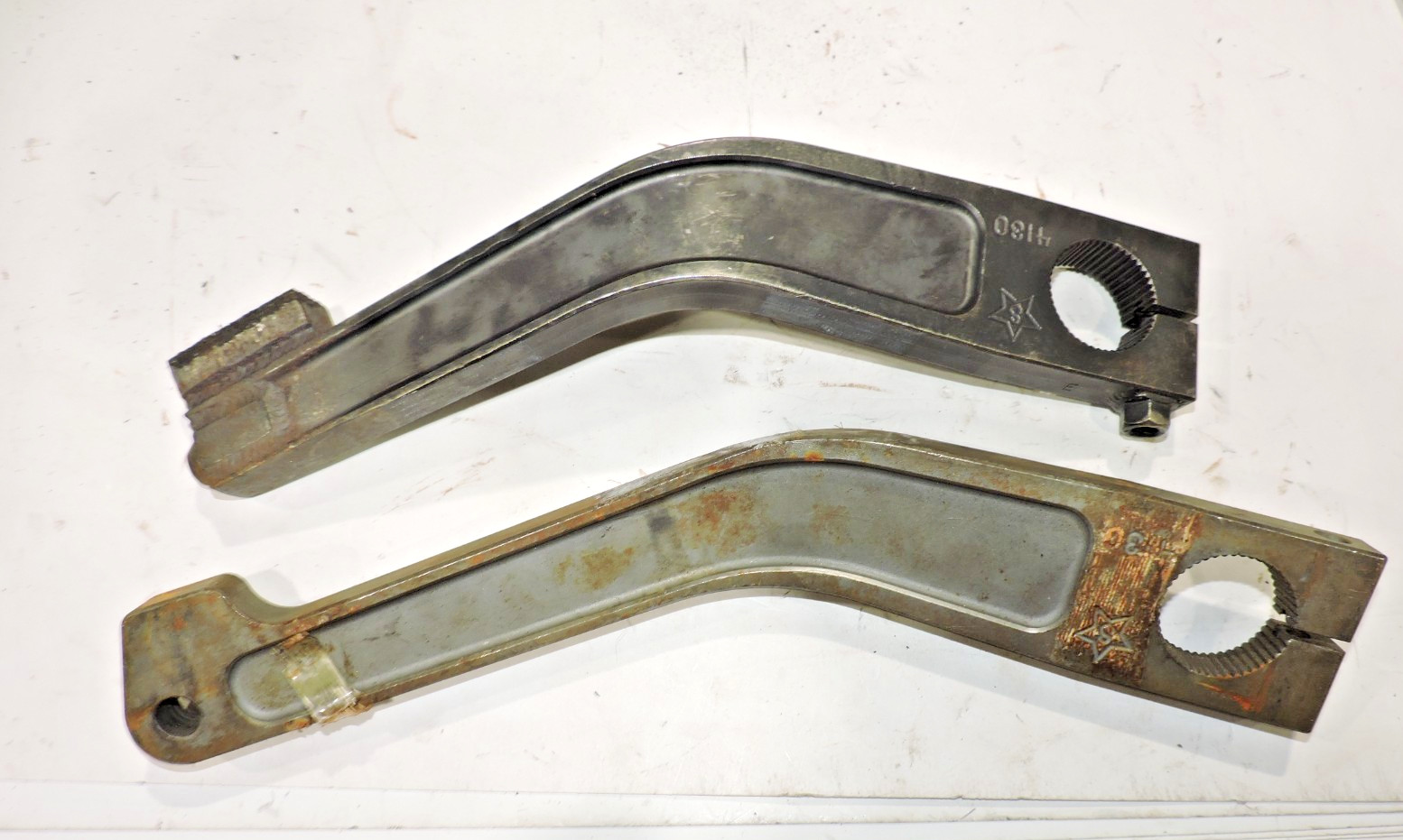 Schroeder 1 1/2" steel 30* Sway Bar arms 4130 11.75 / 12" TL NASCAR