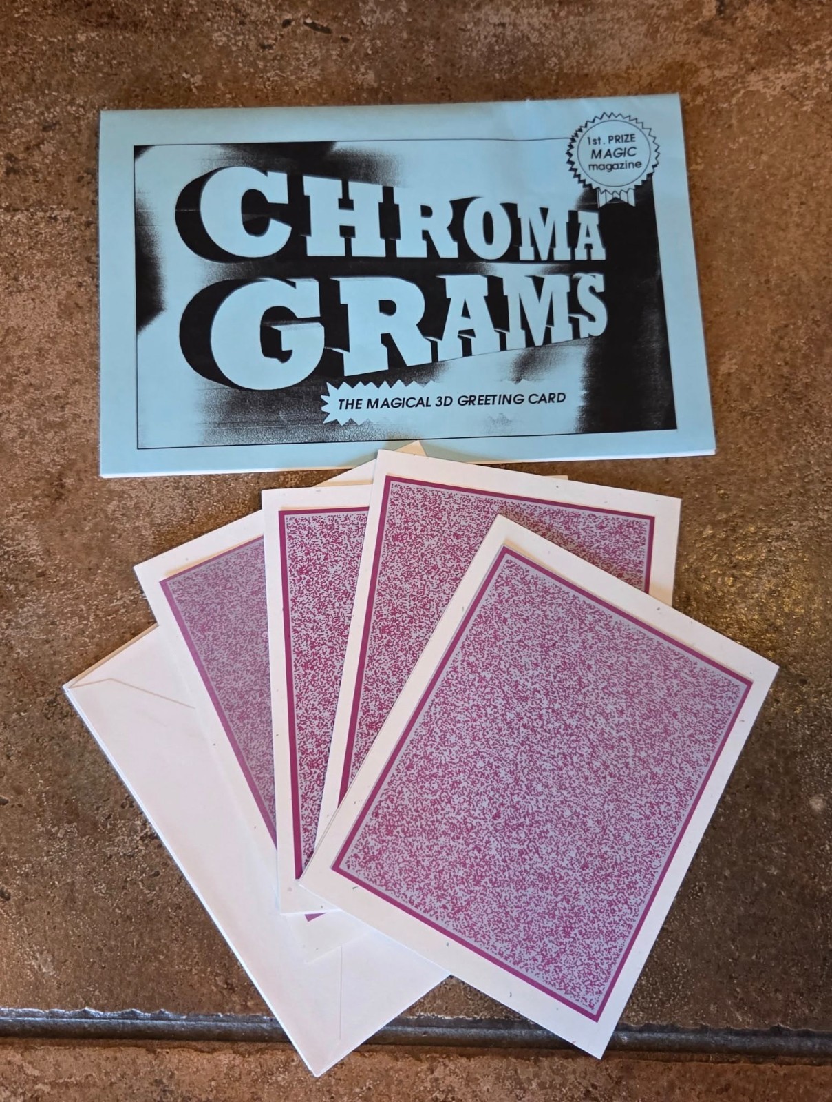 Chroma Grams Magic Mentalism Tricks