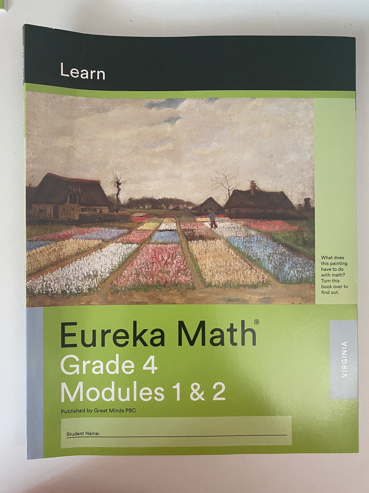 1 Eureka Math, Learn, Grade 4 Module 1 & 2, Curriculum Textbook, Brand New