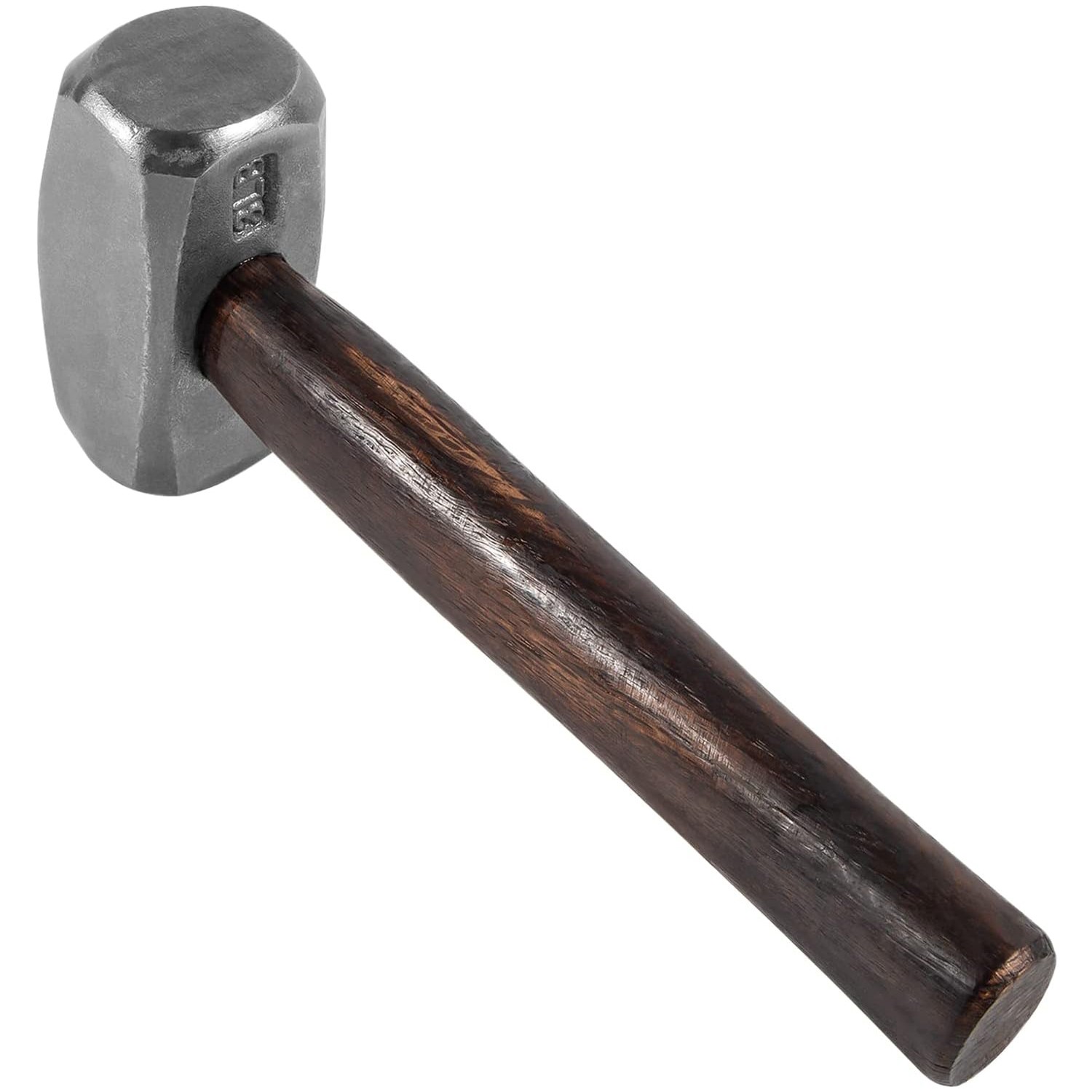 3lb Blacksmith Hammer Bladesmith Forge Drilling Hammer Making Metal Forging Tool