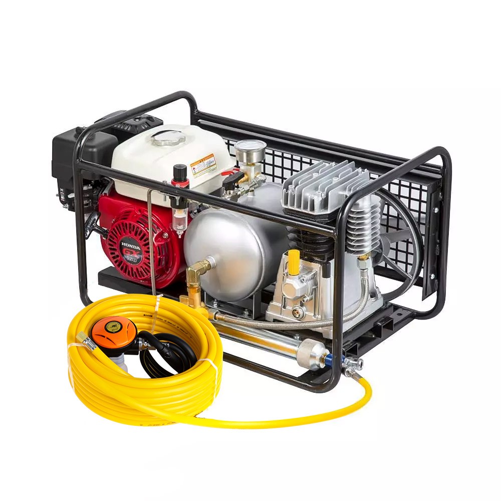 Scuba Diving Directly Breath Air Compressor For Honda Gasoline Driven Snorkeling